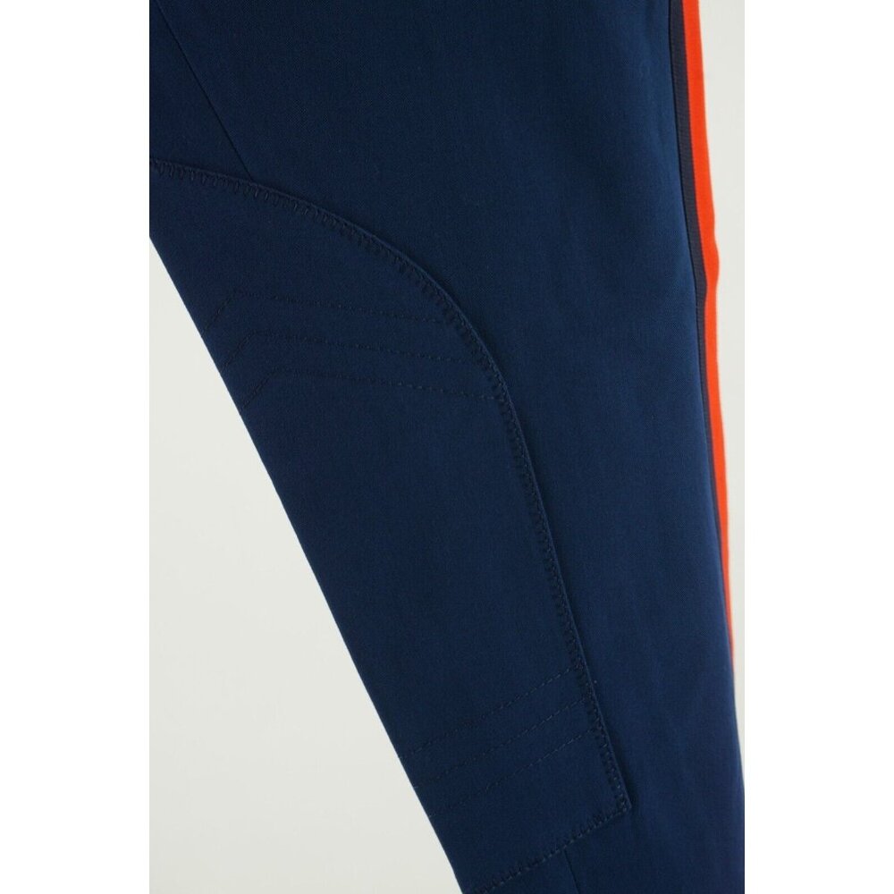 New Gucci Men's 46 US 30 x 28" Blue Side Stripe Technical Equestrian Riding Pant - Picture 11 of 16